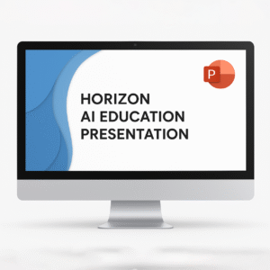 Horizon AI Education Presentation (PowerPoint Template)