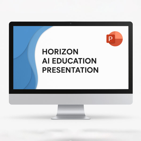 Horizon AI Education Presentation (PowerPoint Template)