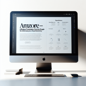 Amzore – Boutique Presentation Deck for Google Slides: A Comprehensive Tool for Fashion Retailers to Showcase Their Unique Brand Story