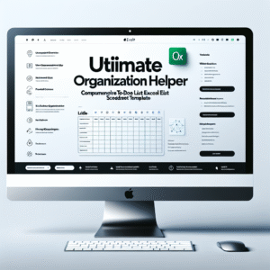 Ultimate Organization Helper: Comprehensive TO-DO LIST Excel Spreadsheet Template