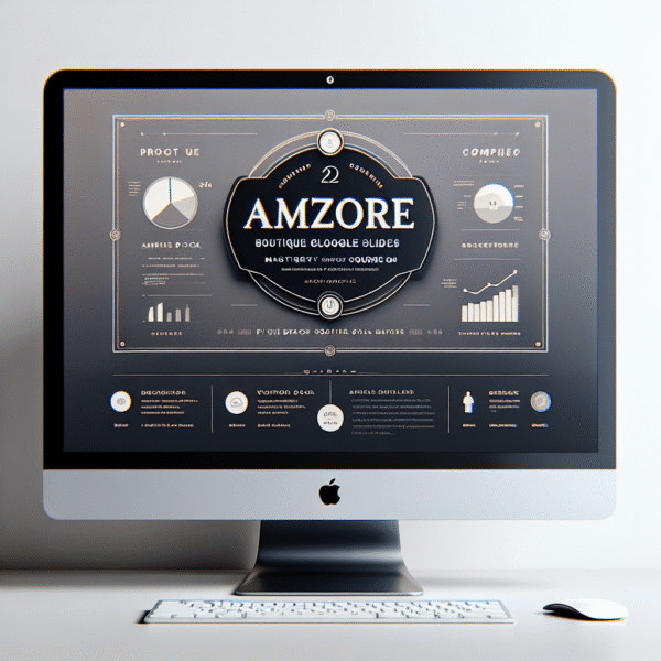 Amzore Boutique Pitch Deck Google Slides Mastery Course